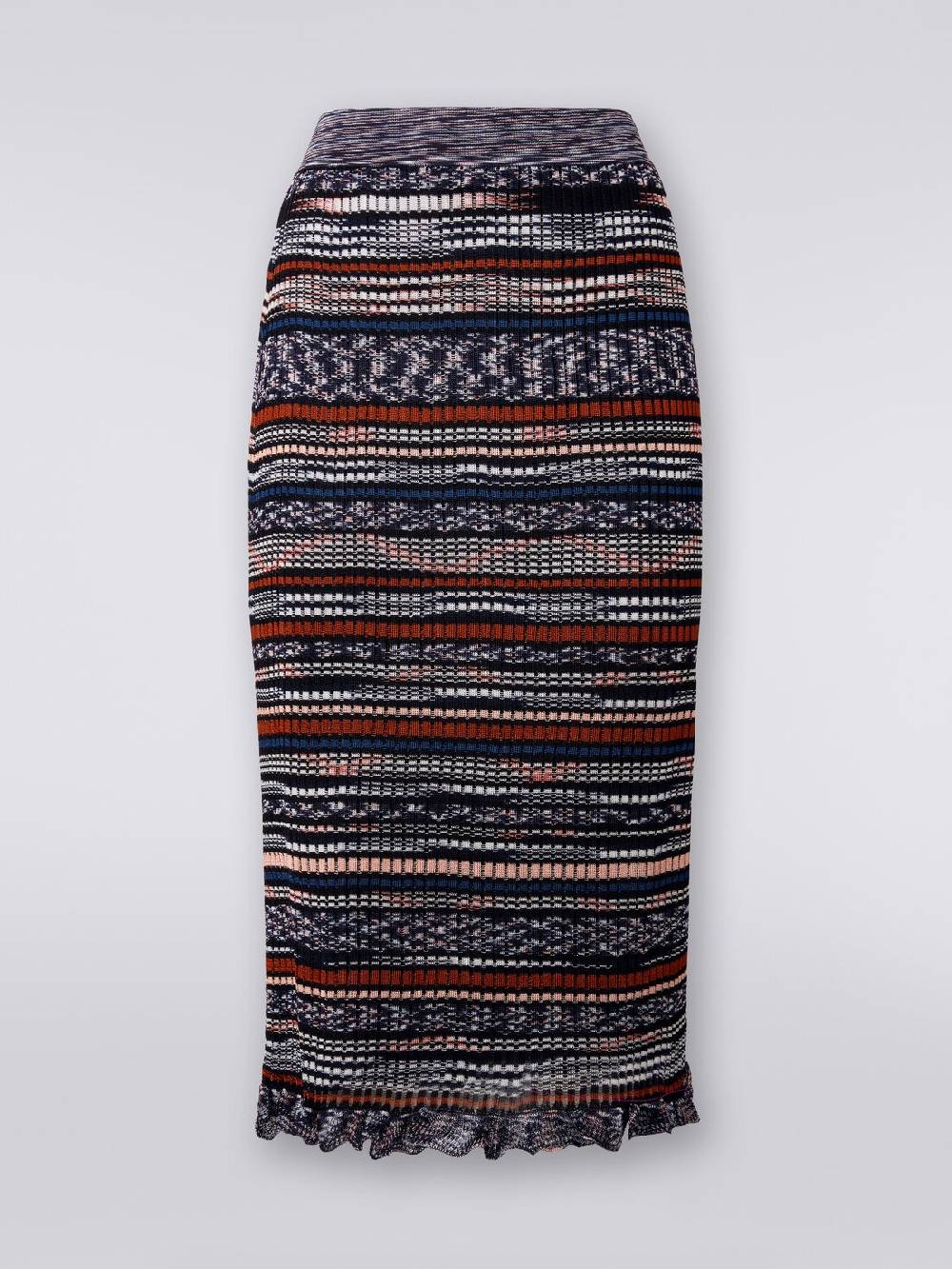 Missoni Gonna midi a costine in viscosa fiammata I Più Venduti