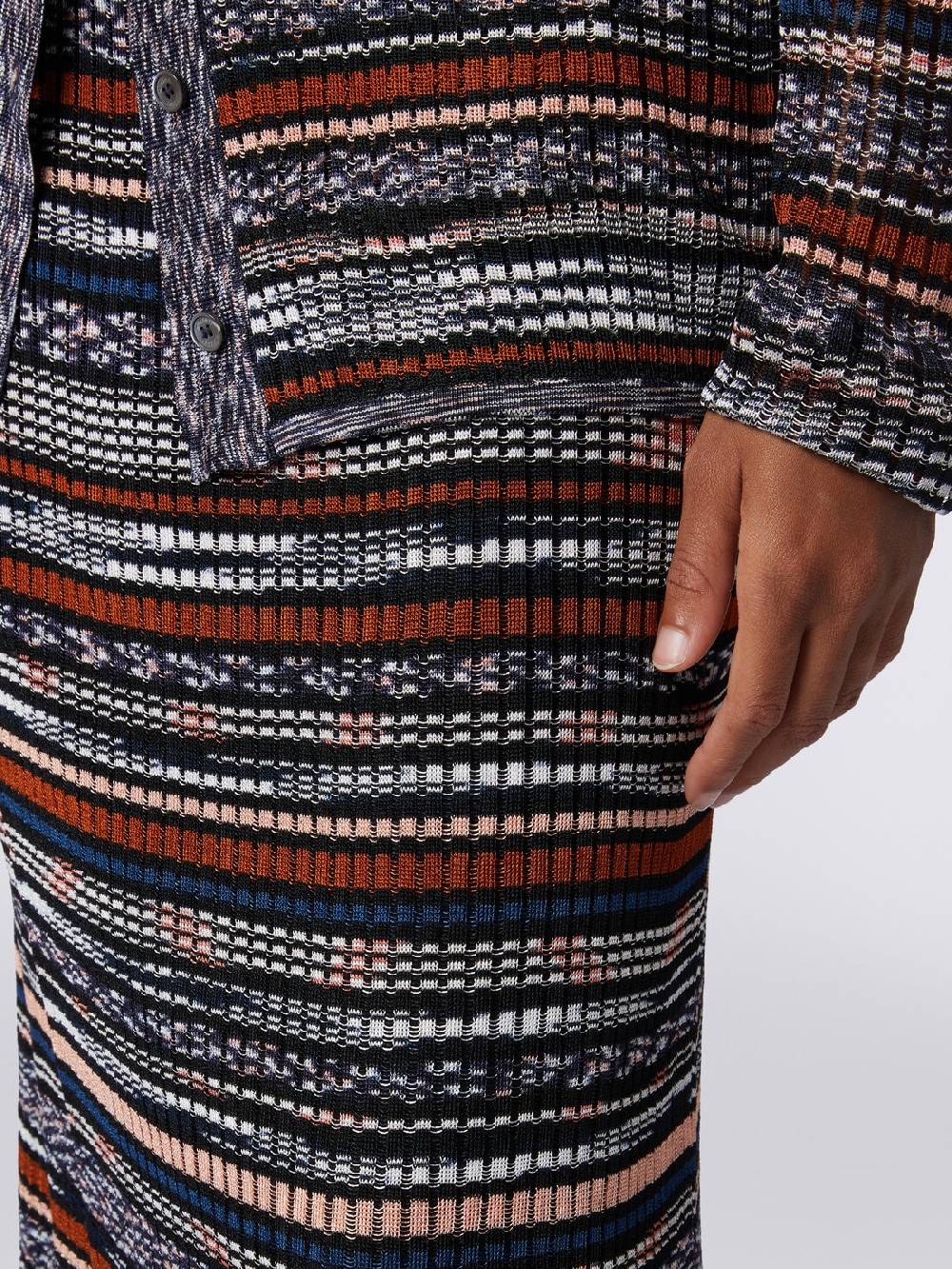 Missoni Gonna midi a costine in viscosa fiammata I Più Venduti