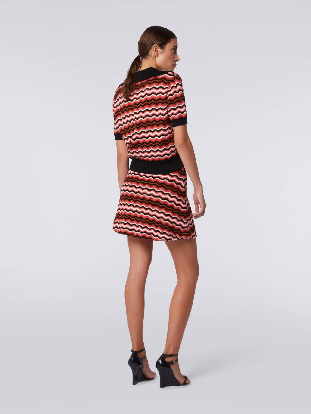 Missoni Minigonna in maglia zig zag Vendite Flash