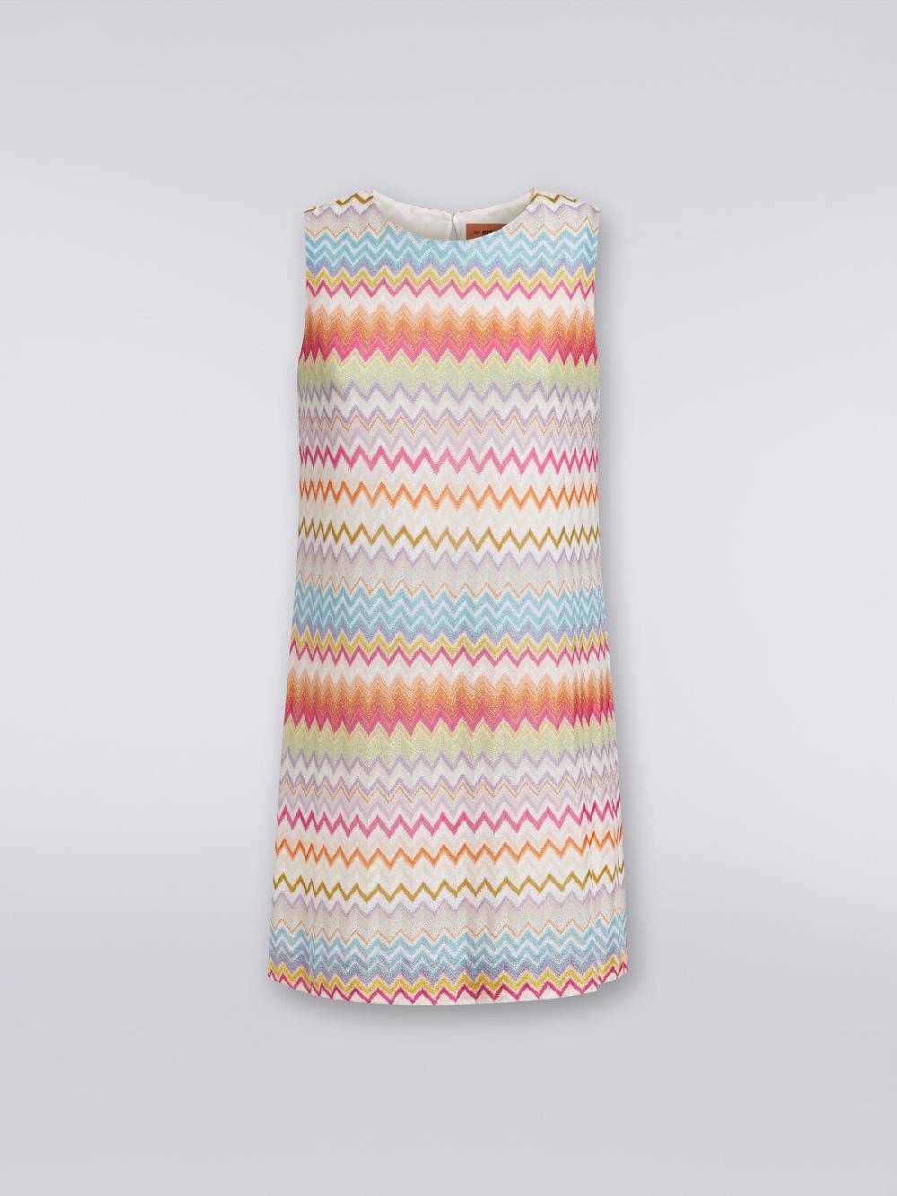Missoni Abito a sacchetto in viscosa zig zag con lurex Promozione