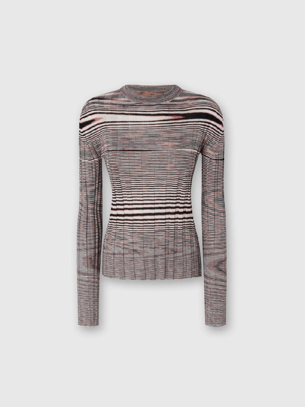 Missoni Maglia girocollo in cashmere e seta fiammata Promozione Limitata
