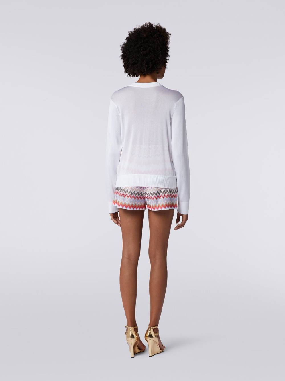Missoni Shorts in tessuto zig zag Sottocosto