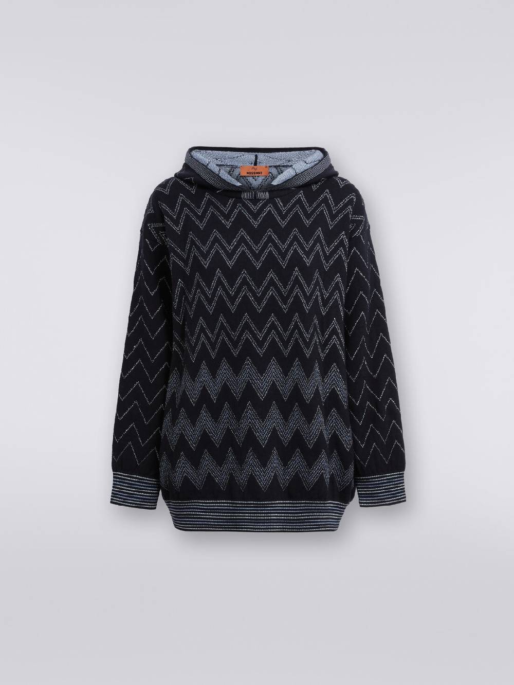 Missoni Pullover in misto lana zig zag con lurex Online