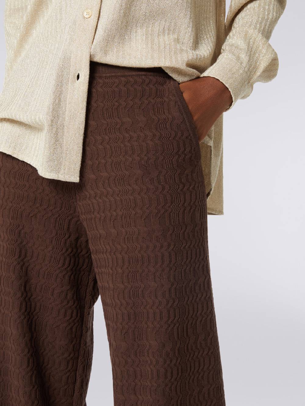 Missoni Pantaloni a palazzo in cotone Hotsell