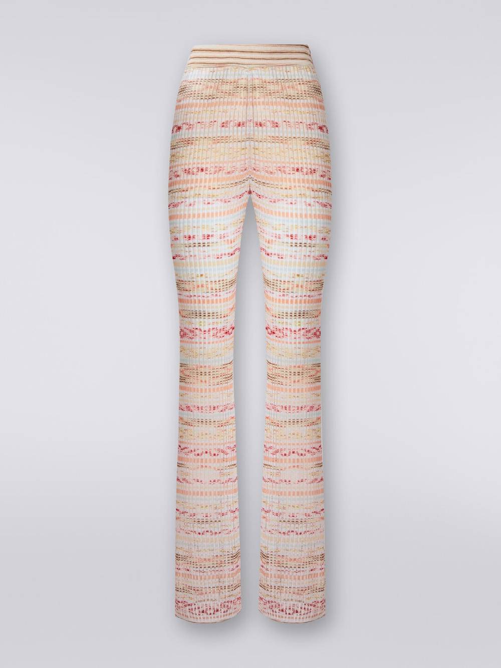 Missoni Pantaloni a costine in maglia di viscosa fiammata Italia