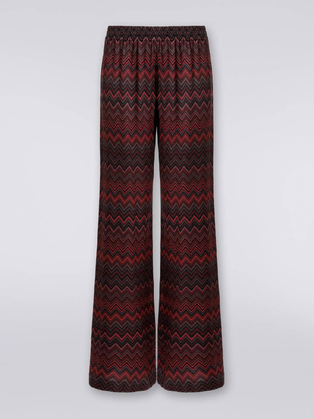 Missoni Pantaloni in viscosa jacquard a zig zag In Linea