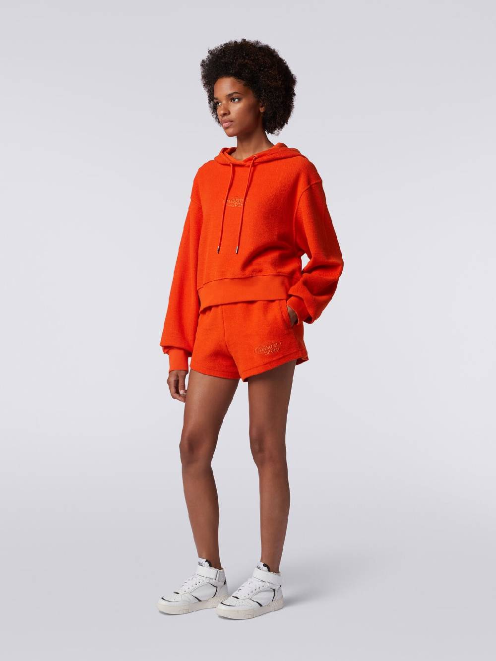 Missoni Shorts in felpa garzata con logo Spedizione Gratuita