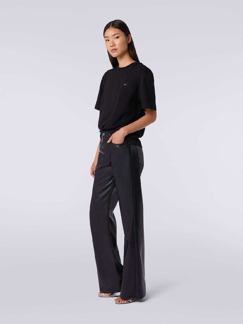 Missoni Pantaloni cinque tasche in ecopelle Qualità Garantita