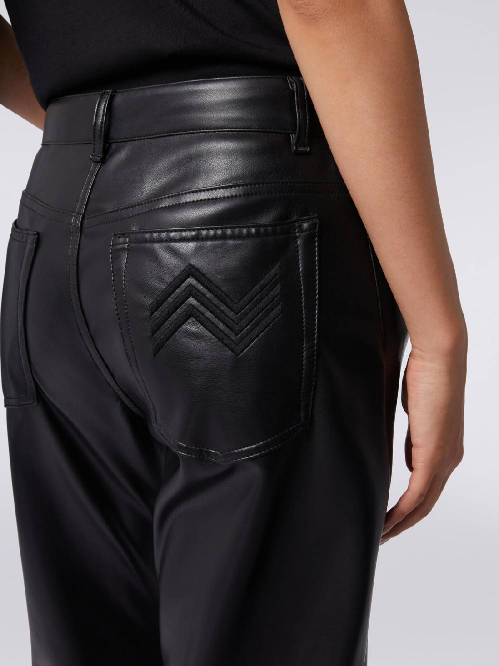 Missoni Pantaloni cinque tasche in ecopelle Qualità Garantita