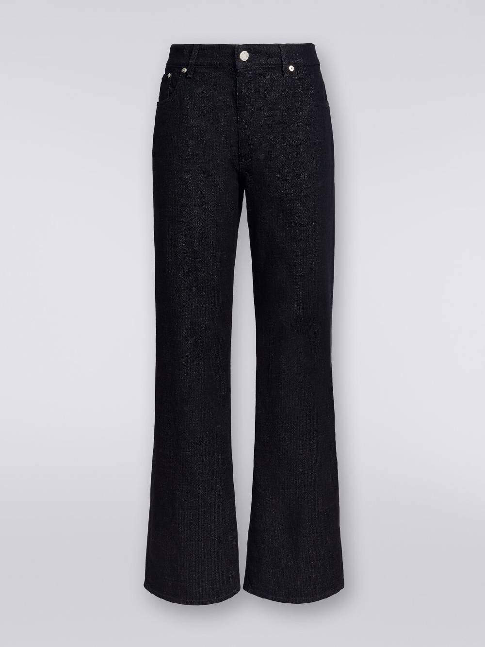 Missoni Pantaloni cinque tasche in denim lamé Acquista Ora