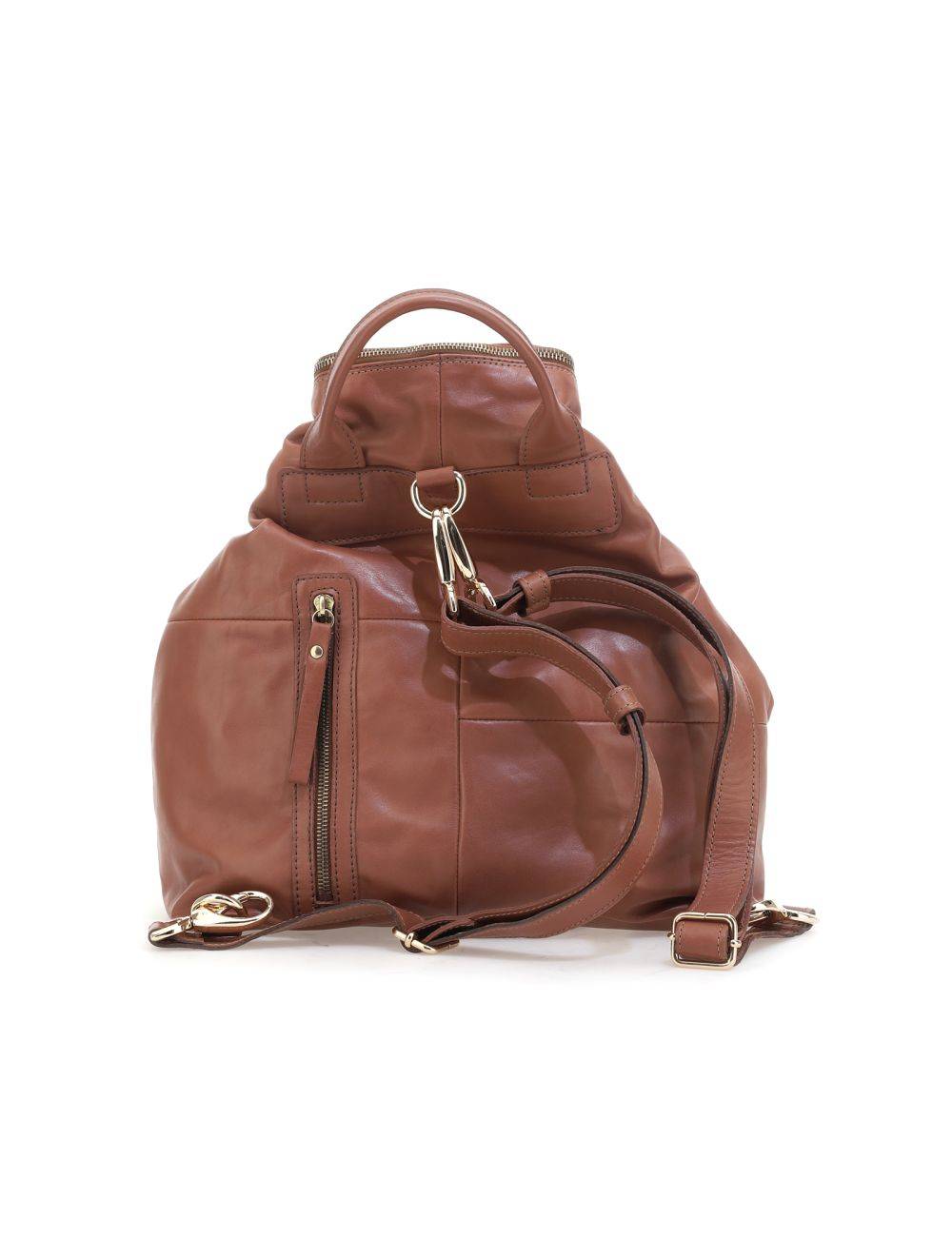 Mjus MJUS BORSE MJUS I24-201371 BACKPACK CUOIO Offerta
