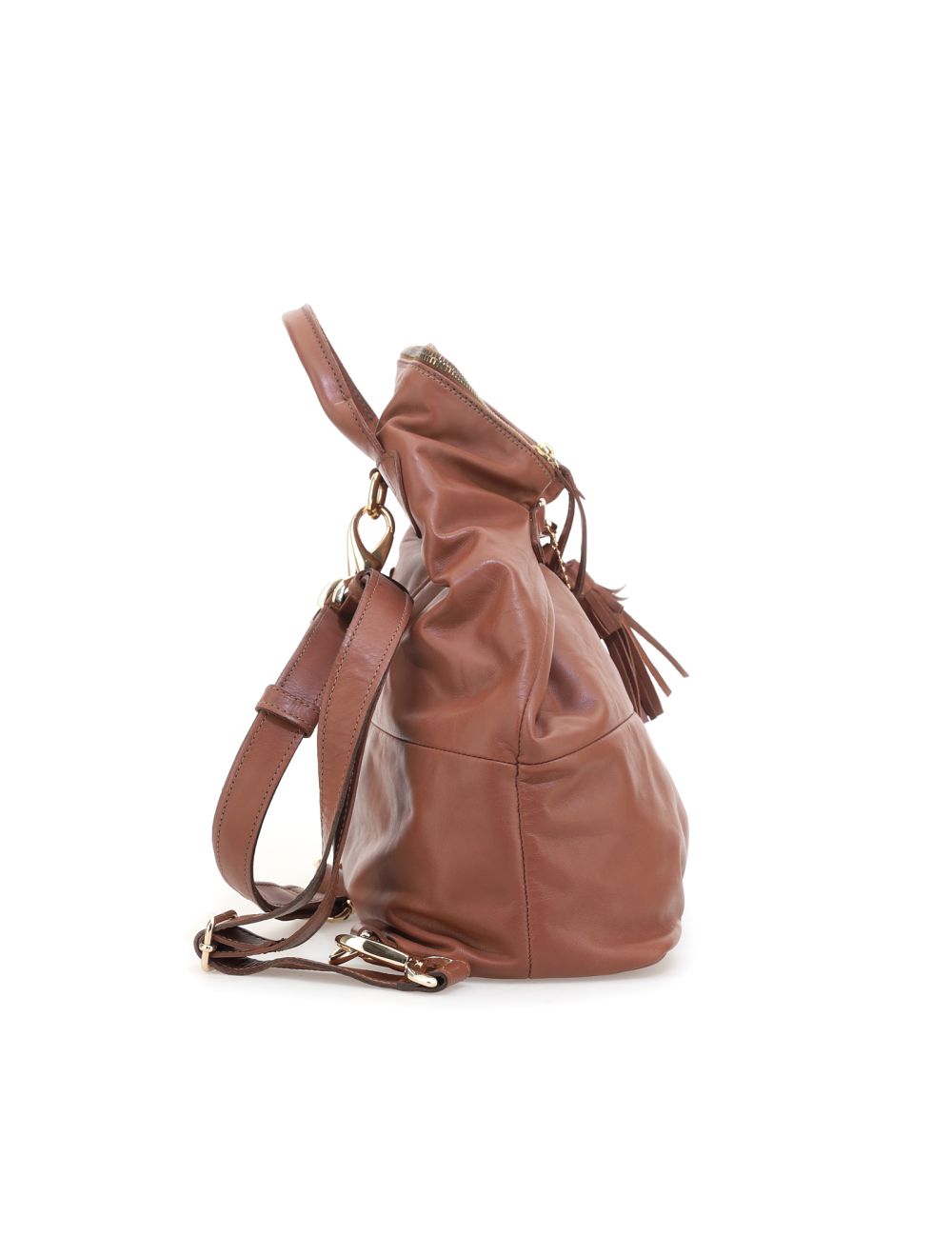Mjus MJUS BORSE MJUS I24-201371 BACKPACK CUOIO Offerta
