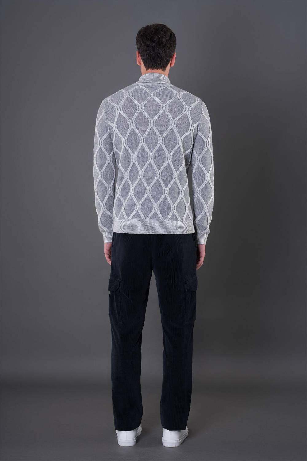 Moorer Maglieria GORDON-WHT Saldi Di Fabbrica