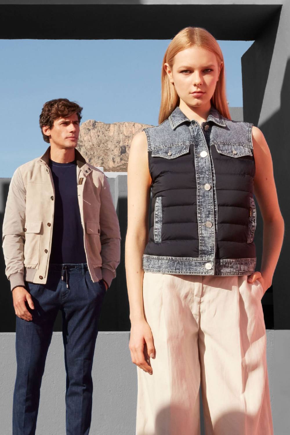 Moorer Gilet PEPPER-01X DARK BLU Acquista Ora
