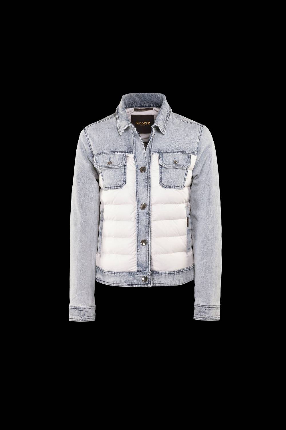 Moorer Giacche PETUNIA-04X BLU BLEACH Fino Al -60%