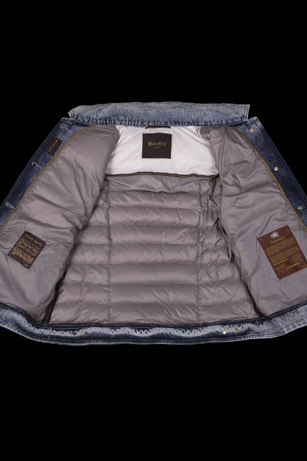 Moorer Giacche PETUNIA-04X BLU BLEACH Fino Al -60%
