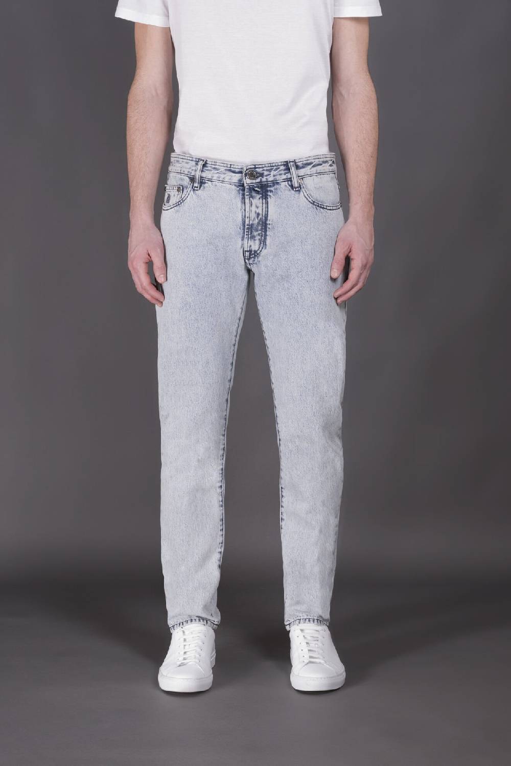 Moorer Pantaloni PAVEL-34 BLU Italia