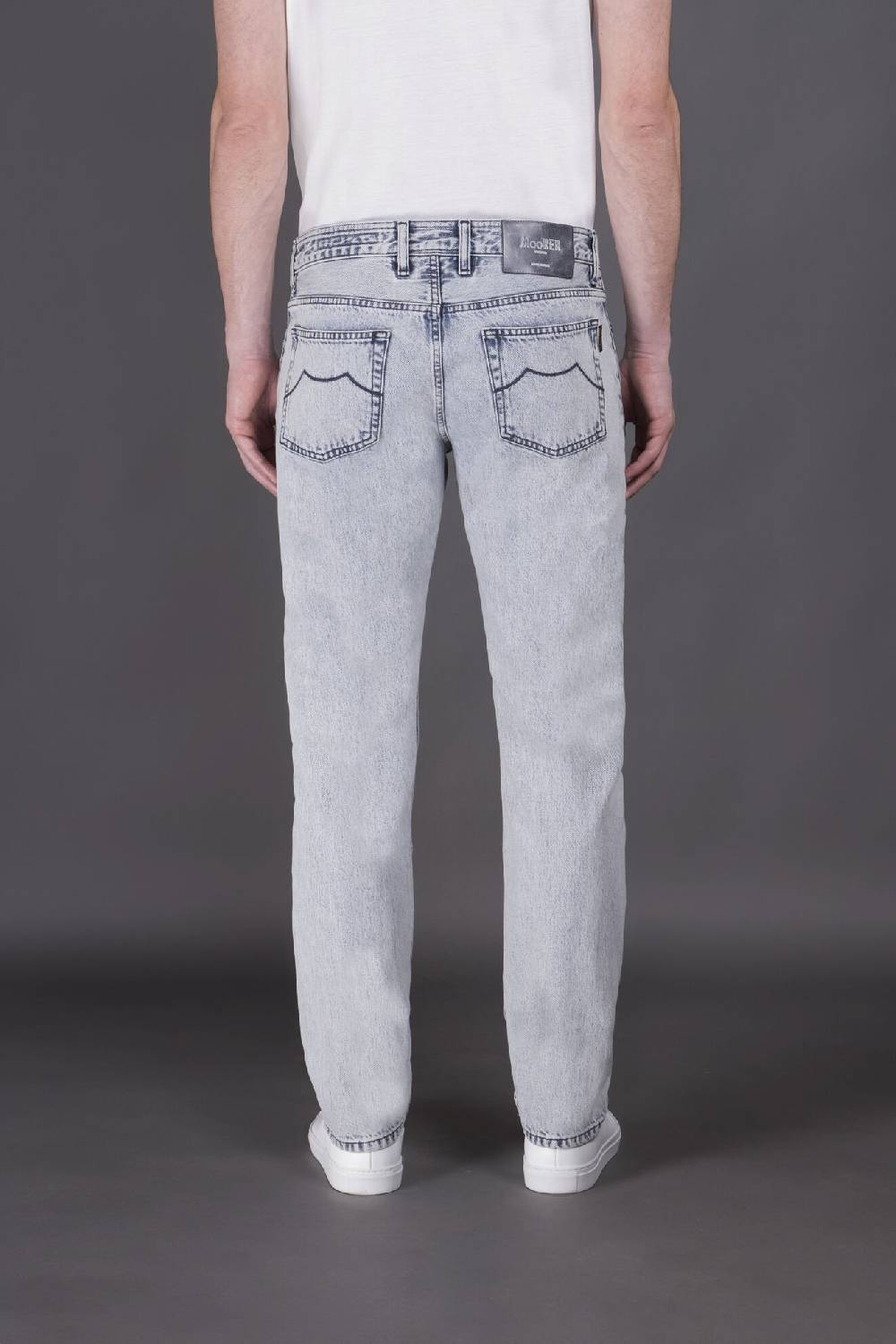 Moorer Pantaloni PAVEL-34 BLU Italia