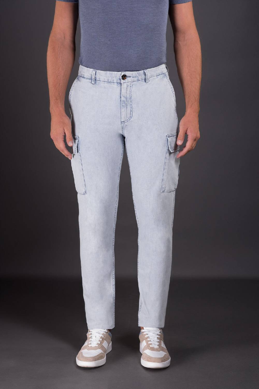 Moorer Pantaloni BRODY-01 LIGHT DENIM Economico