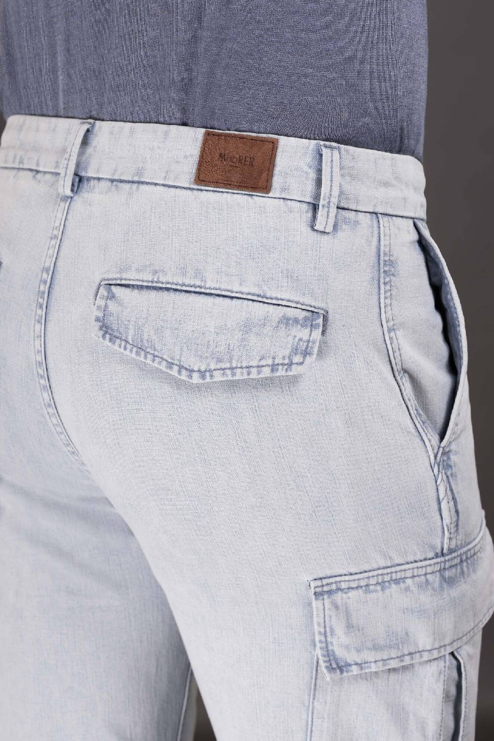 Moorer Pantaloni BRODY-01 LIGHT DENIM Economico