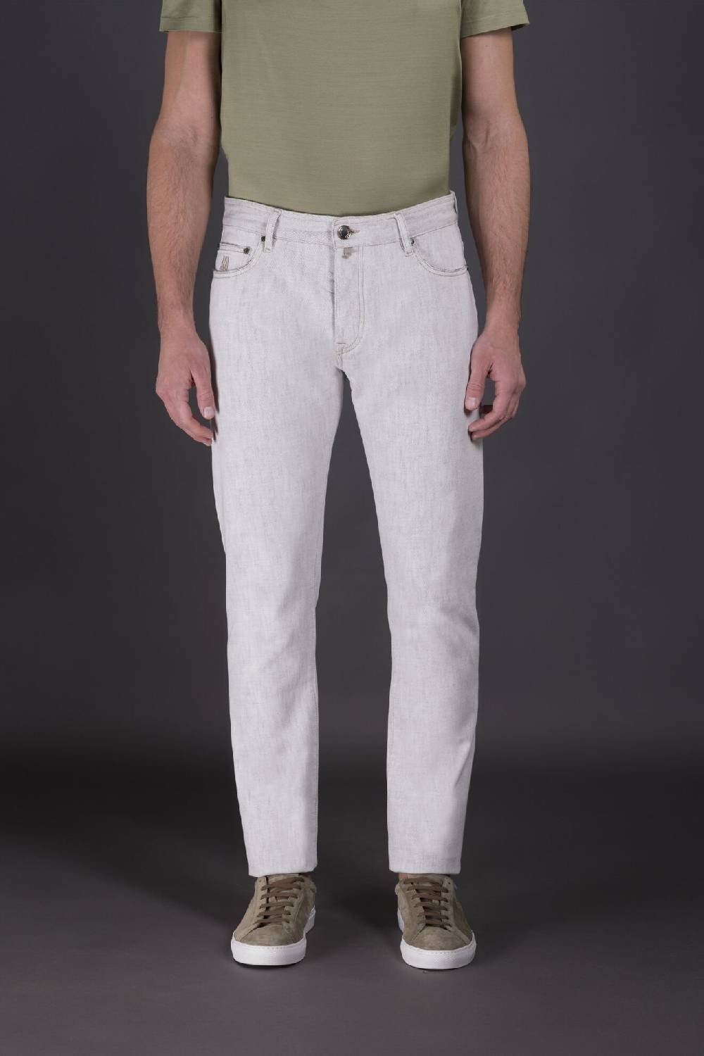 Moorer Pantaloni PAVEL-73 WHITE Online