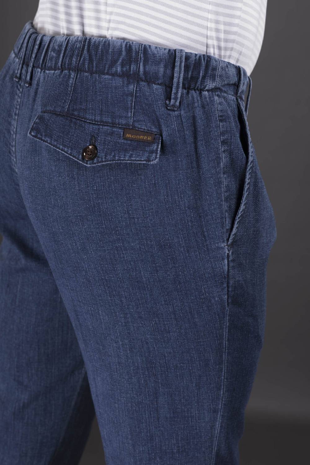 Moorer Pantaloni WILTON-32 LIGHT DENIM Saldi
