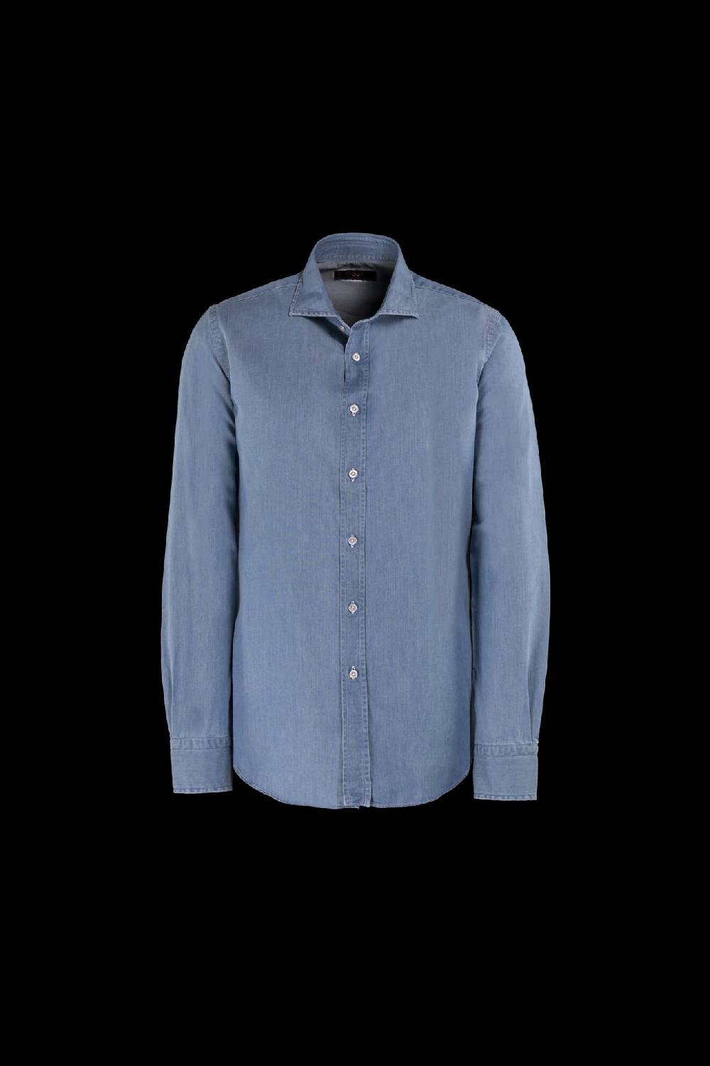 Moorer Camicie HAROLD-65 LIGHT DENIM Offerte