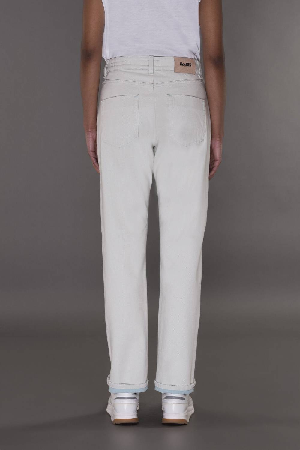 Moorer Pantaloni SANSA-55 AZZURRO Sconto