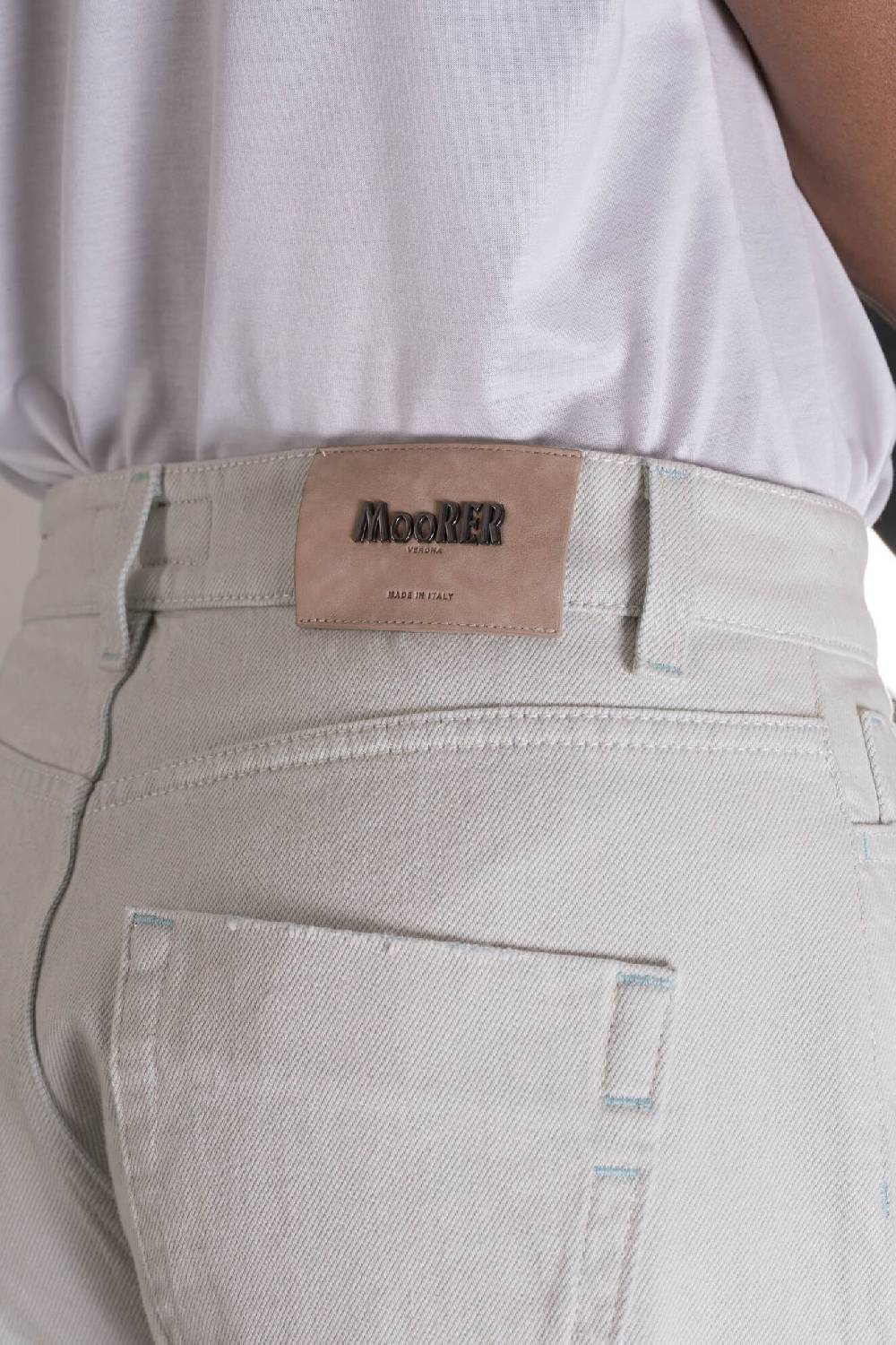 Moorer Pantaloni SANSA-55 AZZURRO Sconto