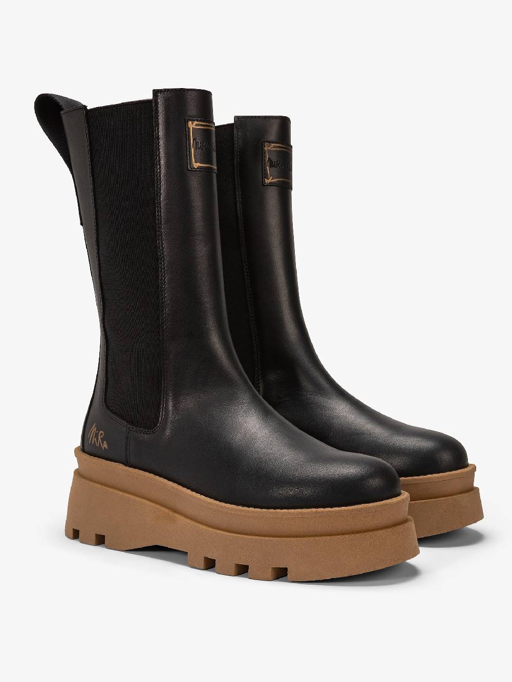 Nira Rubens MOSCOW MULE BLACK TAN-STREET Affare Del Giorno