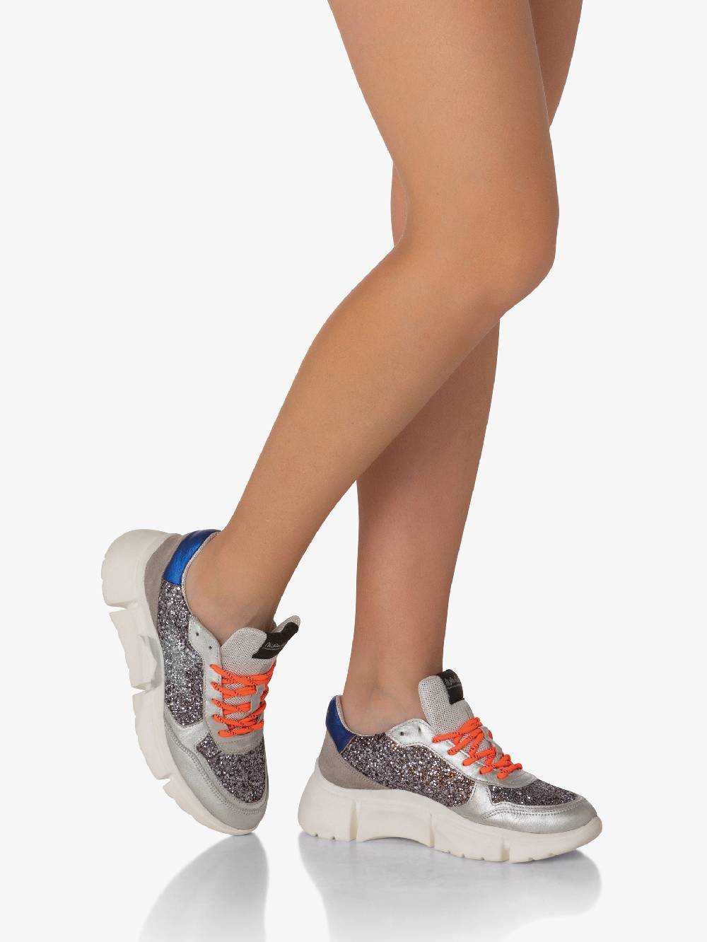 Nira Rubens Chunky Sneakers Stinger Dazzling Blue - Stella Argento In Saldo