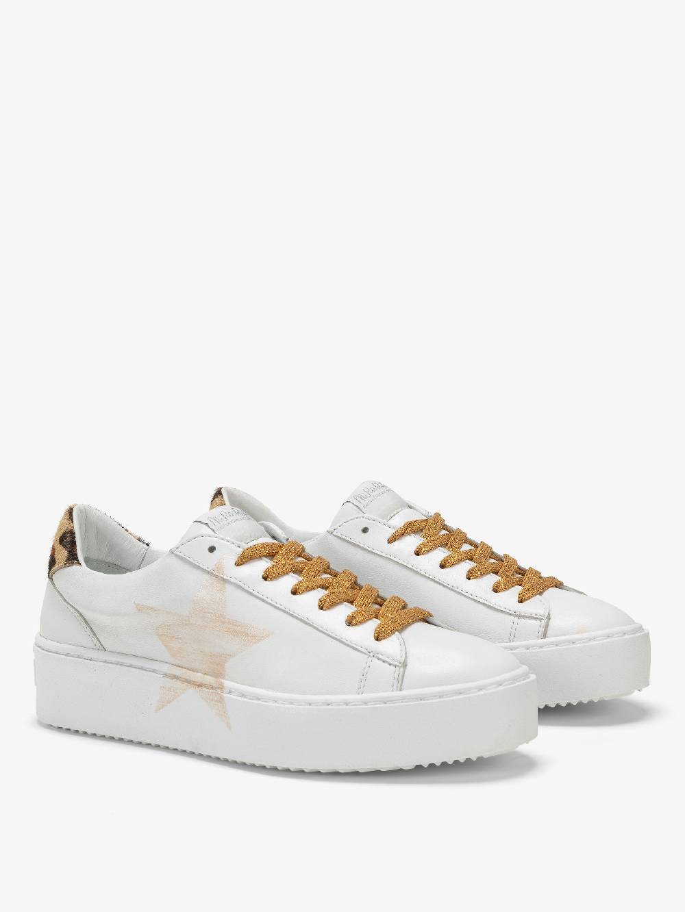Nira Rubens Sneakers Cosmopolitan Africa - Stella Gold Nuova