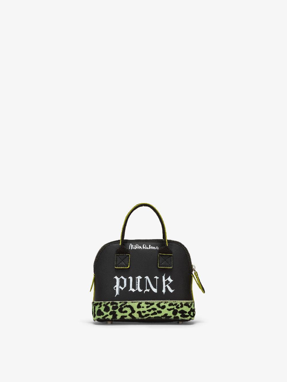 Nira Rubens TOY BAG - LIME FUR CORSARO MINT PUNK NIRA Spedizione Gratuita