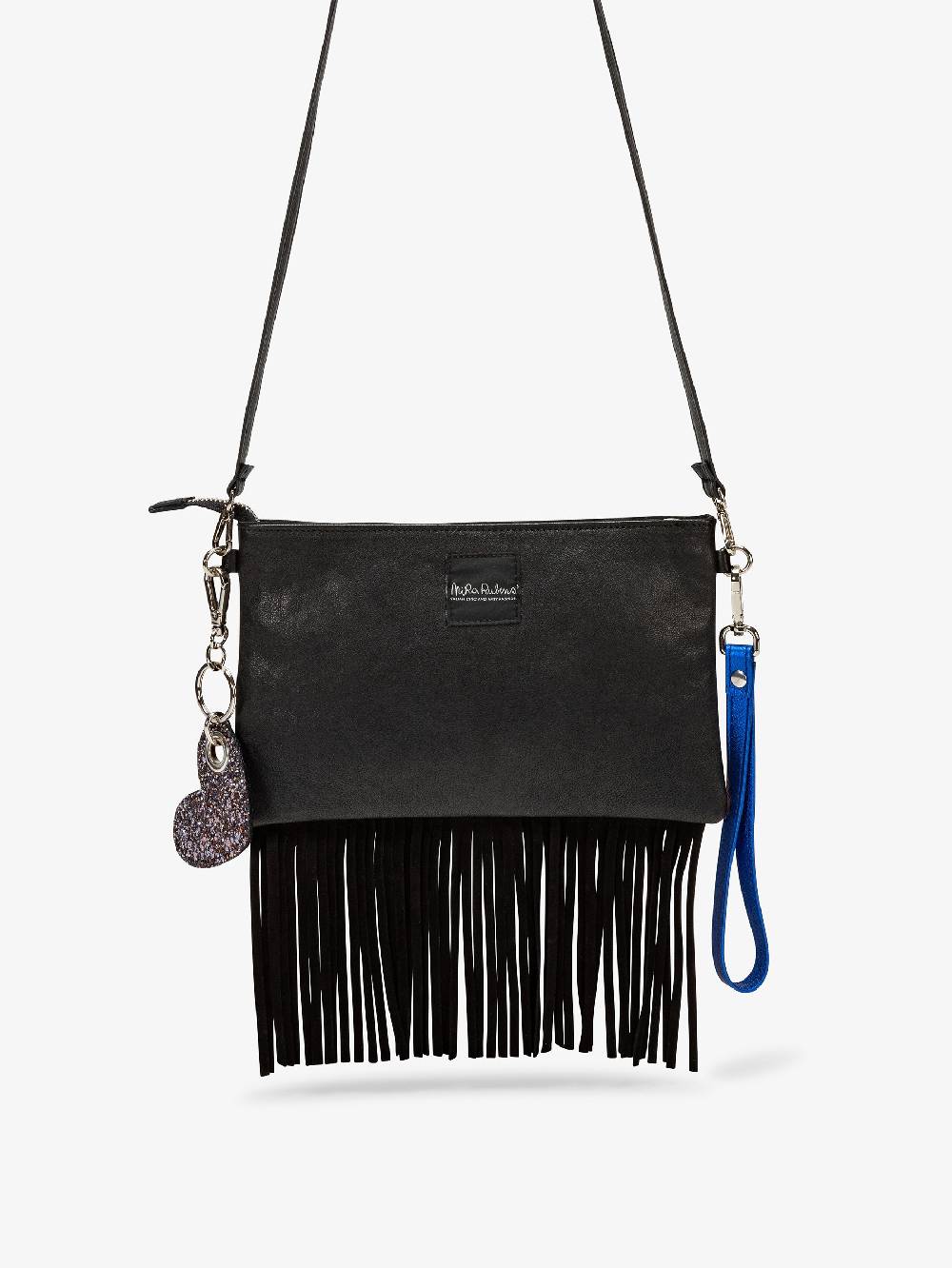 Nira Rubens Minibag Frange - Giaguarino Electric Blue Affare Del Giorno
