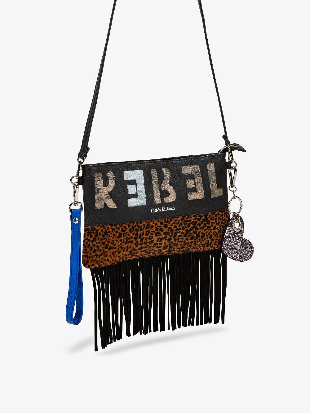 Nira Rubens Minibag Frange - Giaguarino Electric Blue Affare Del Giorno