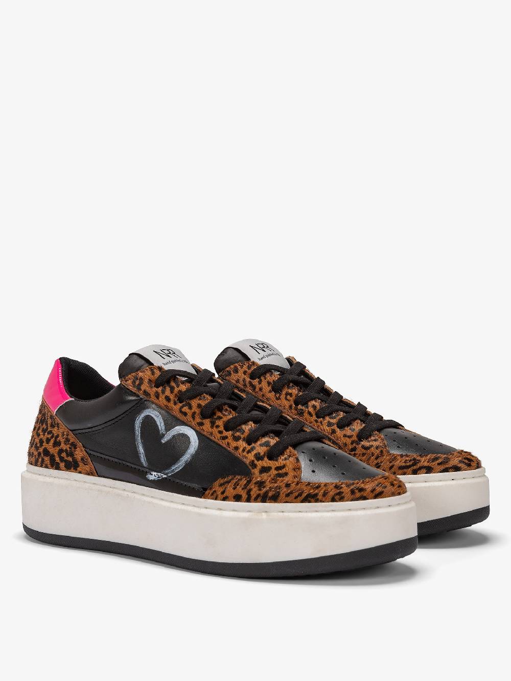 Nira Rubens PALOMA VANITY BLACK-HEART Vendita Economica