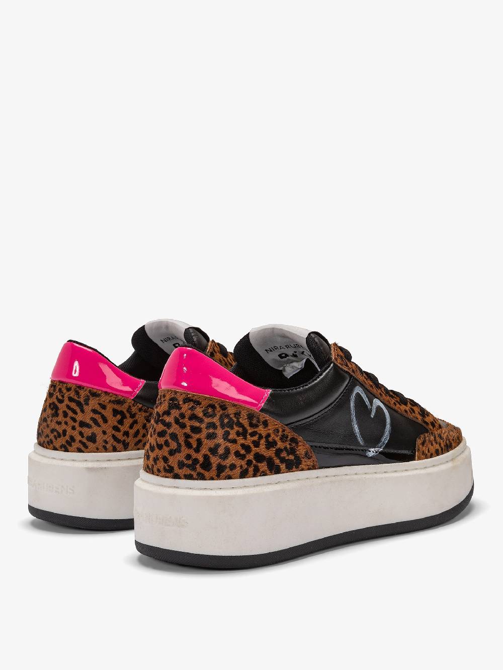 Nira Rubens PALOMA VANITY BLACK-HEART Vendita Economica