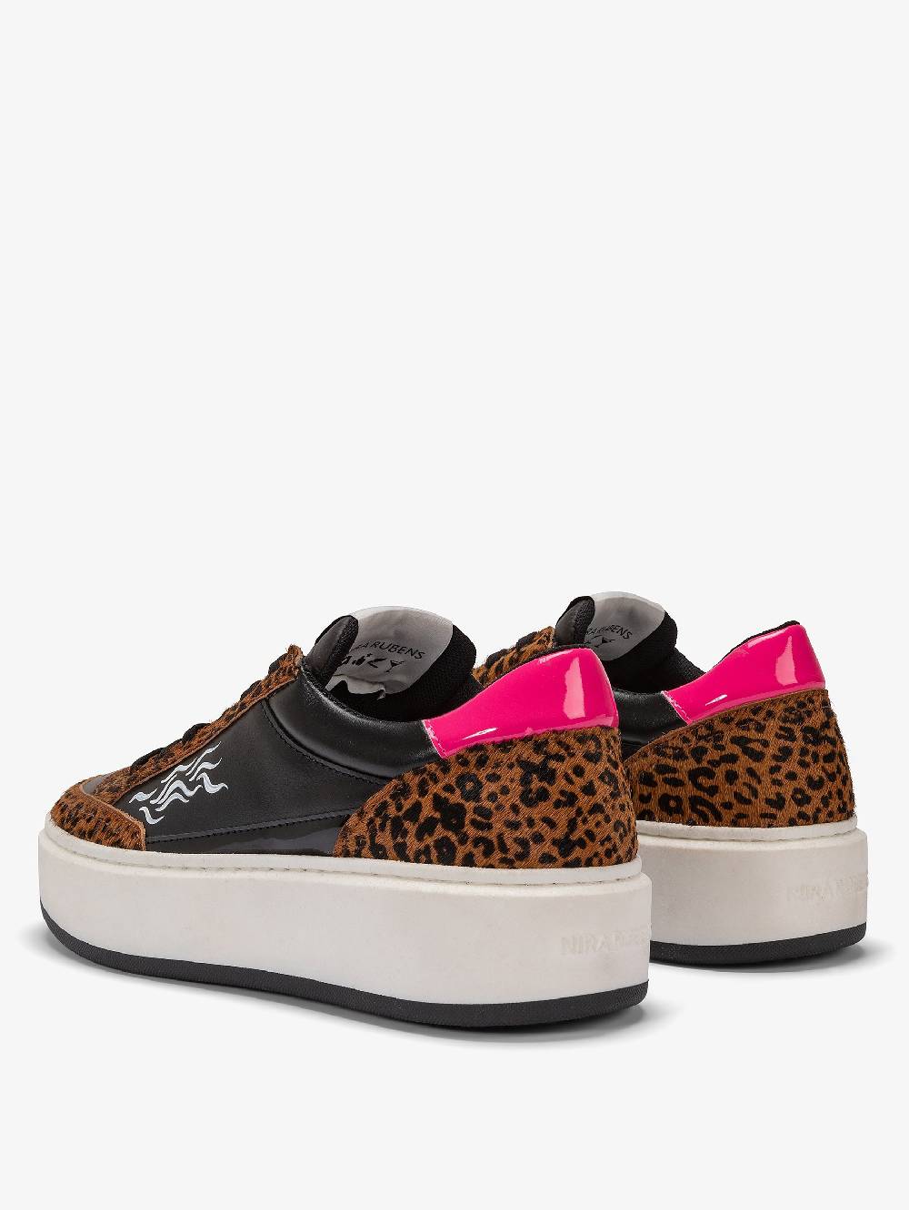 Nira Rubens PALOMA VANITY BLACK-WAVES Saldi Di Fabbrica