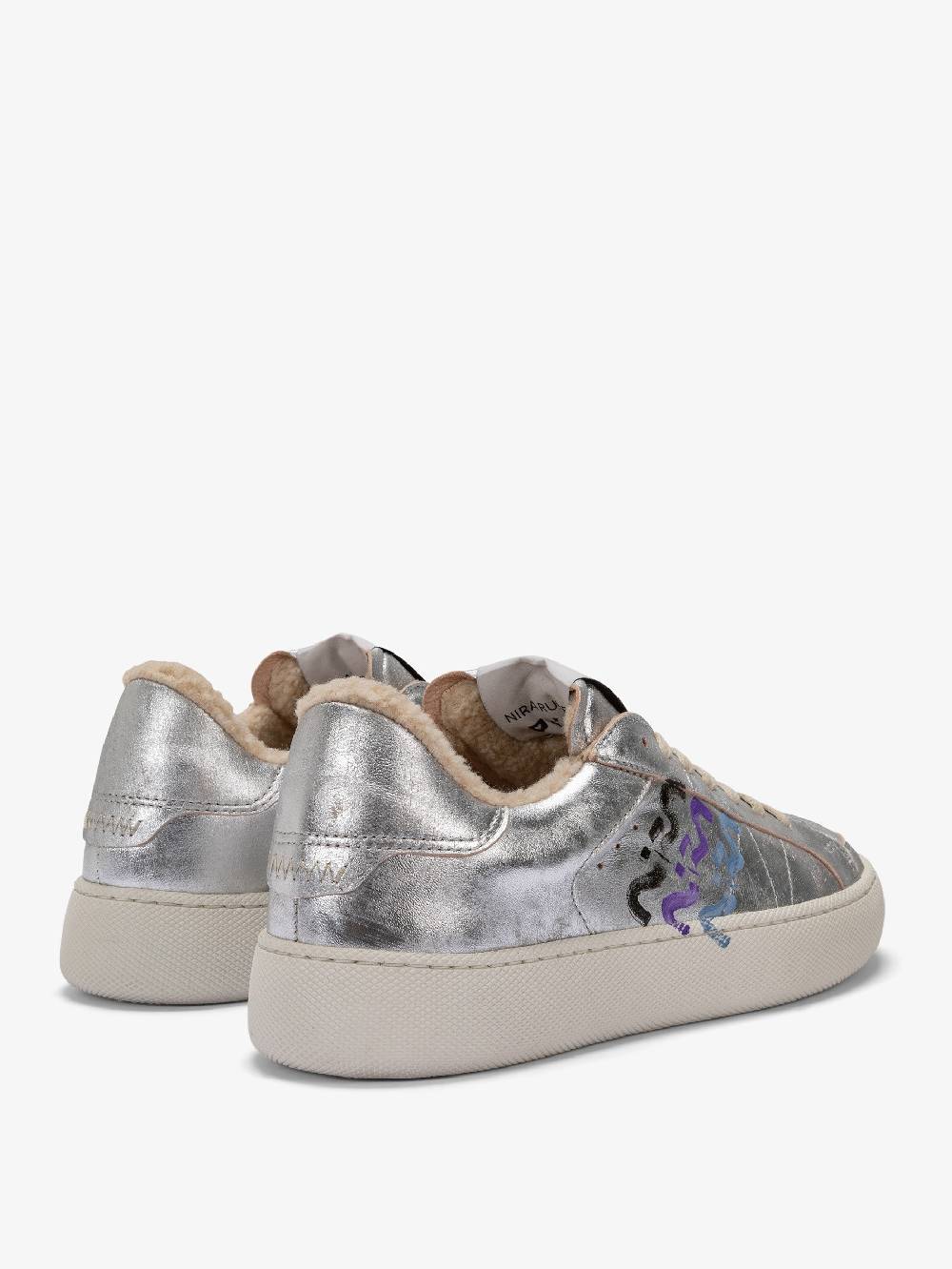 Nira Rubens BETA TEDDY SILVER-LOGO Moda