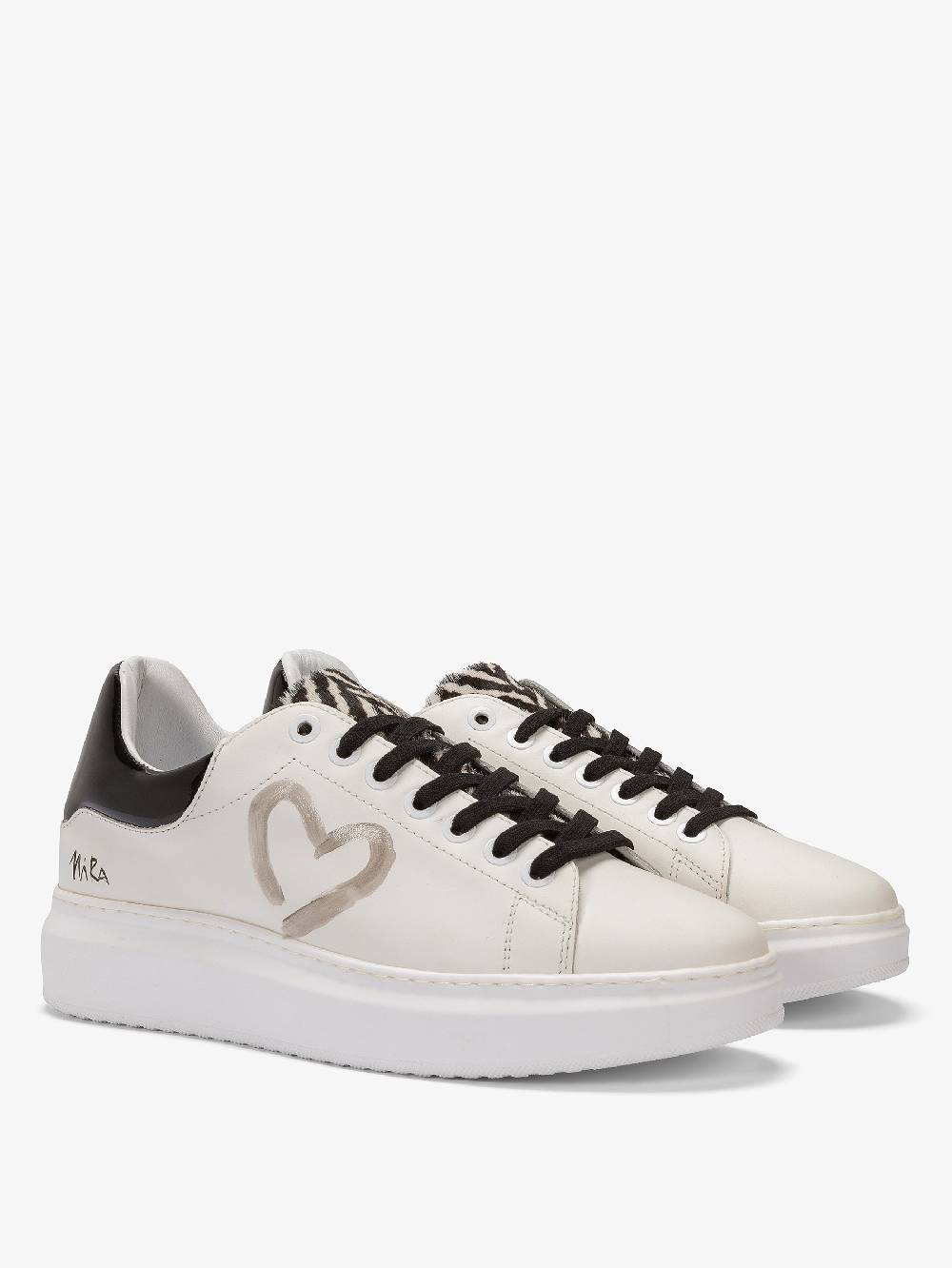 Nira Rubens ANGEL TAILORED GLOSSY-HEART Nuovo