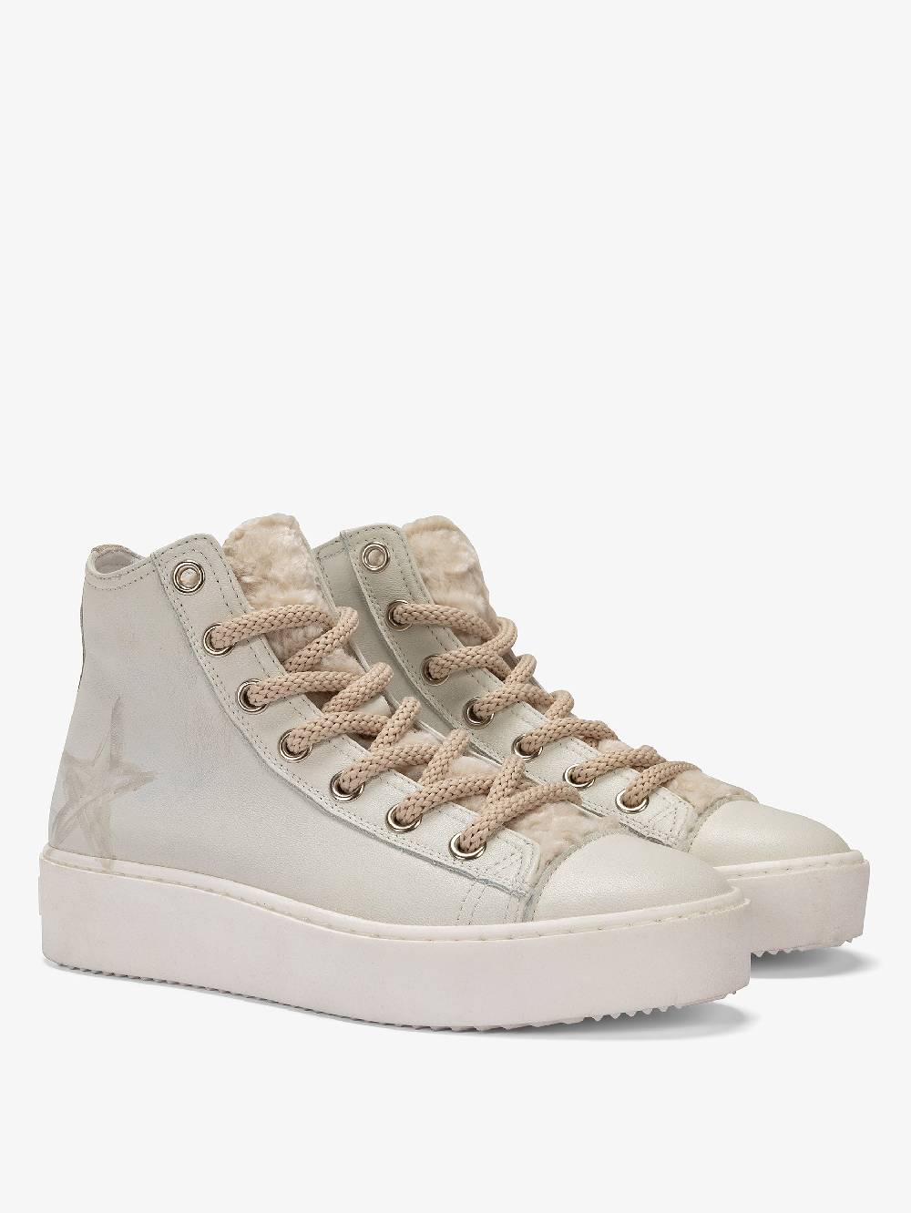 Nira Rubens LONG ISLAND WHITE CURLY-STAR Nuova