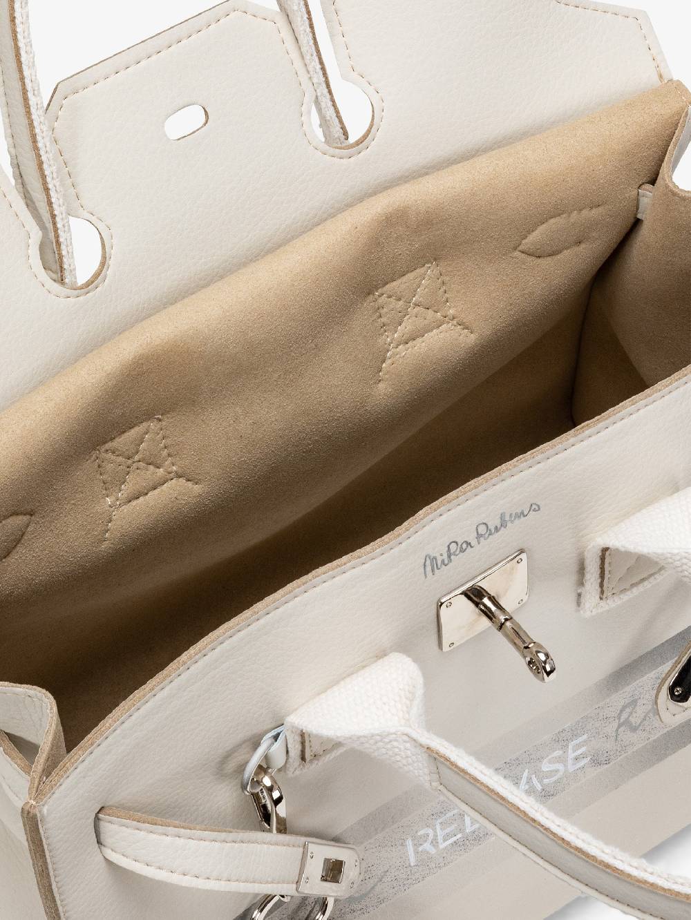 Nira Rubens EASY HAND BAG - IVORY RELEASE Promozione Limitata