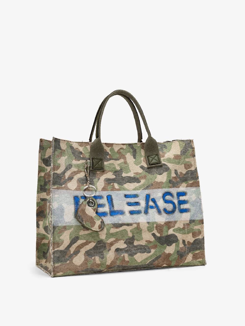 Nira Rubens EASY TOTE - MILITARY STONE RELEASE Offerta