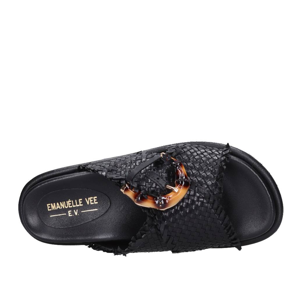 EMANUELLE VEE Mules in pelle Italia