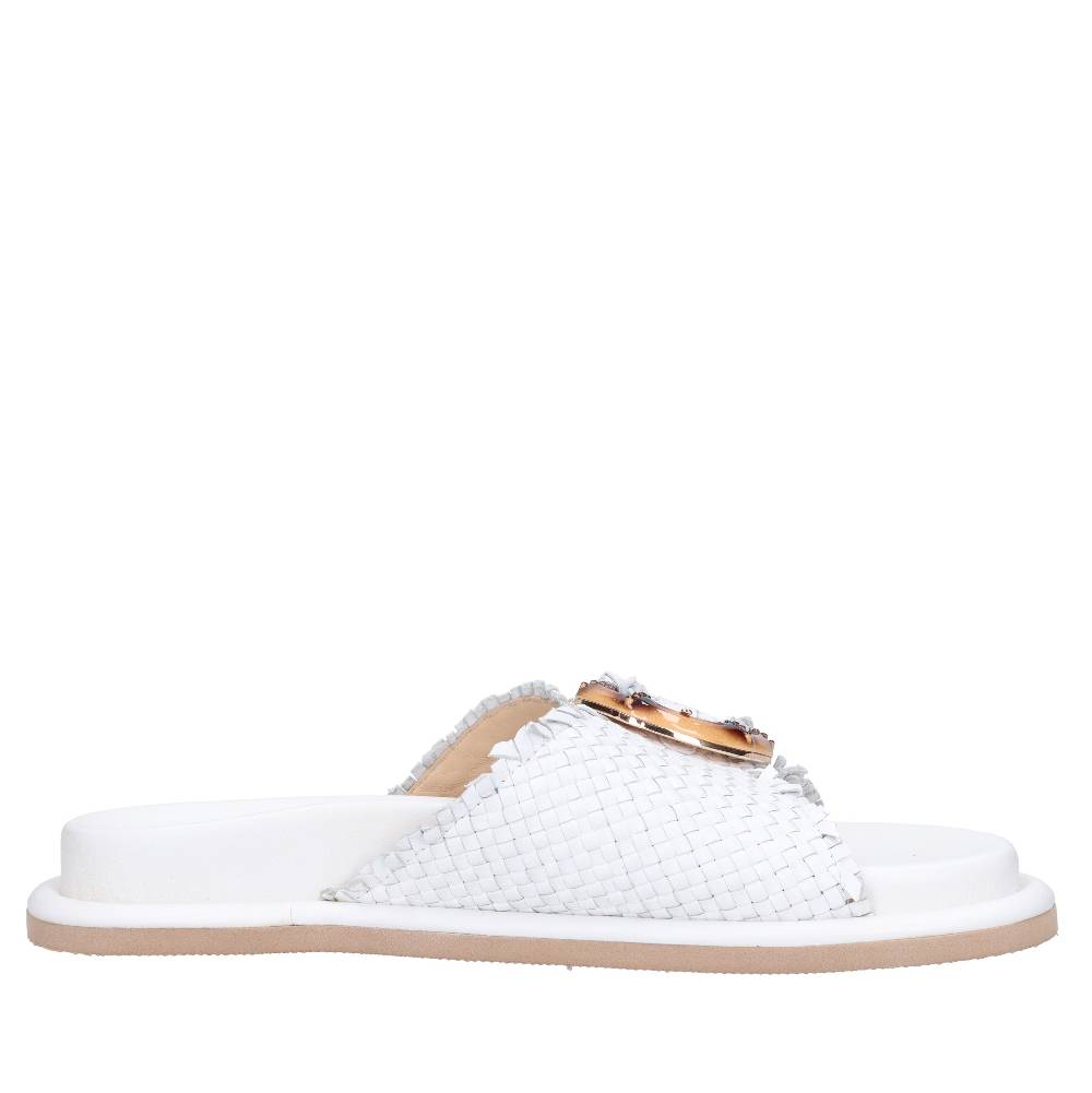 EMANUELLE VEE Mules in pelle 2025