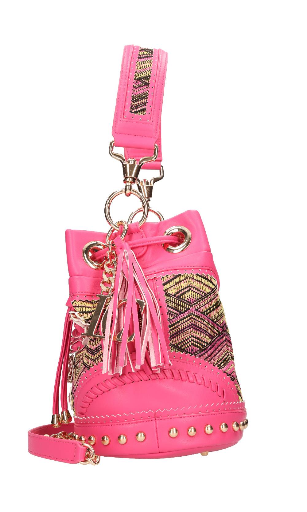 LA CARRIE Borsa in rafia ed ecopelle Online
