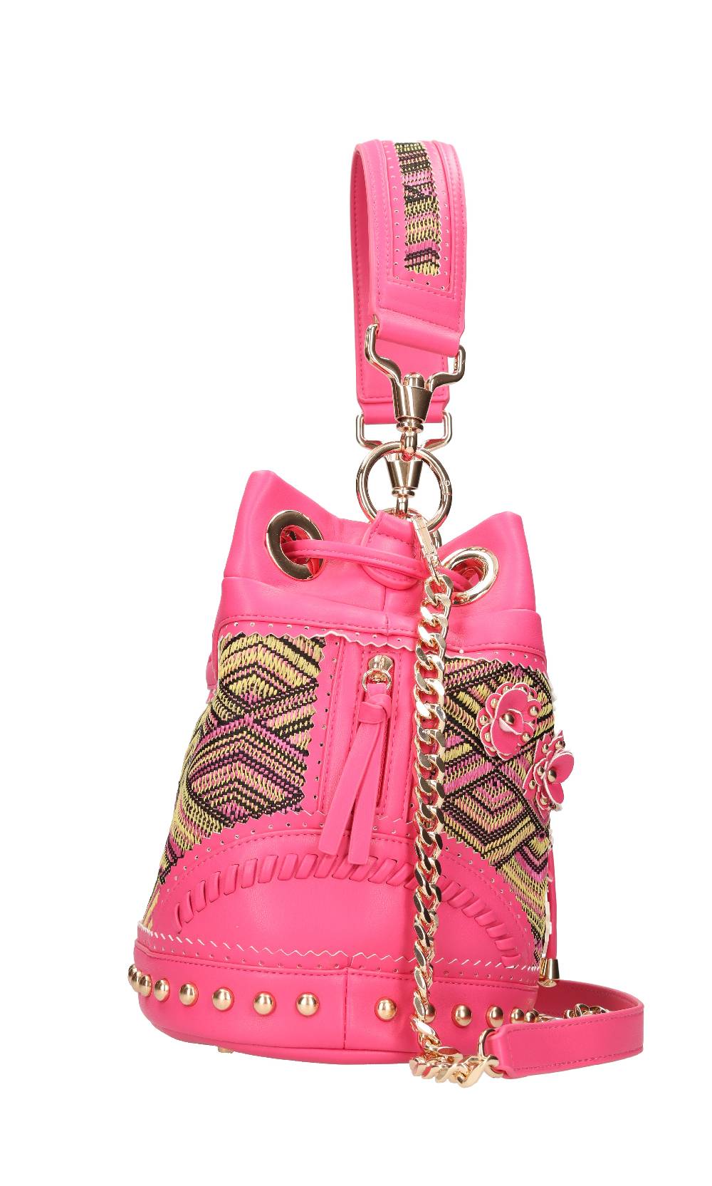 LA CARRIE Borsa in rafia ed ecopelle Online