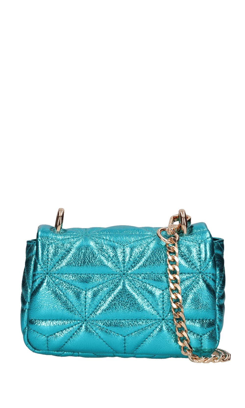 LA CARRIE Borsa in pelle laminata Saldi Di Fabbrica