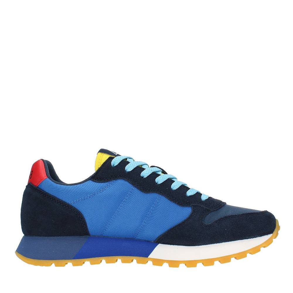 SUN68 Sneakers in pelle camoscio e tessuto Economico