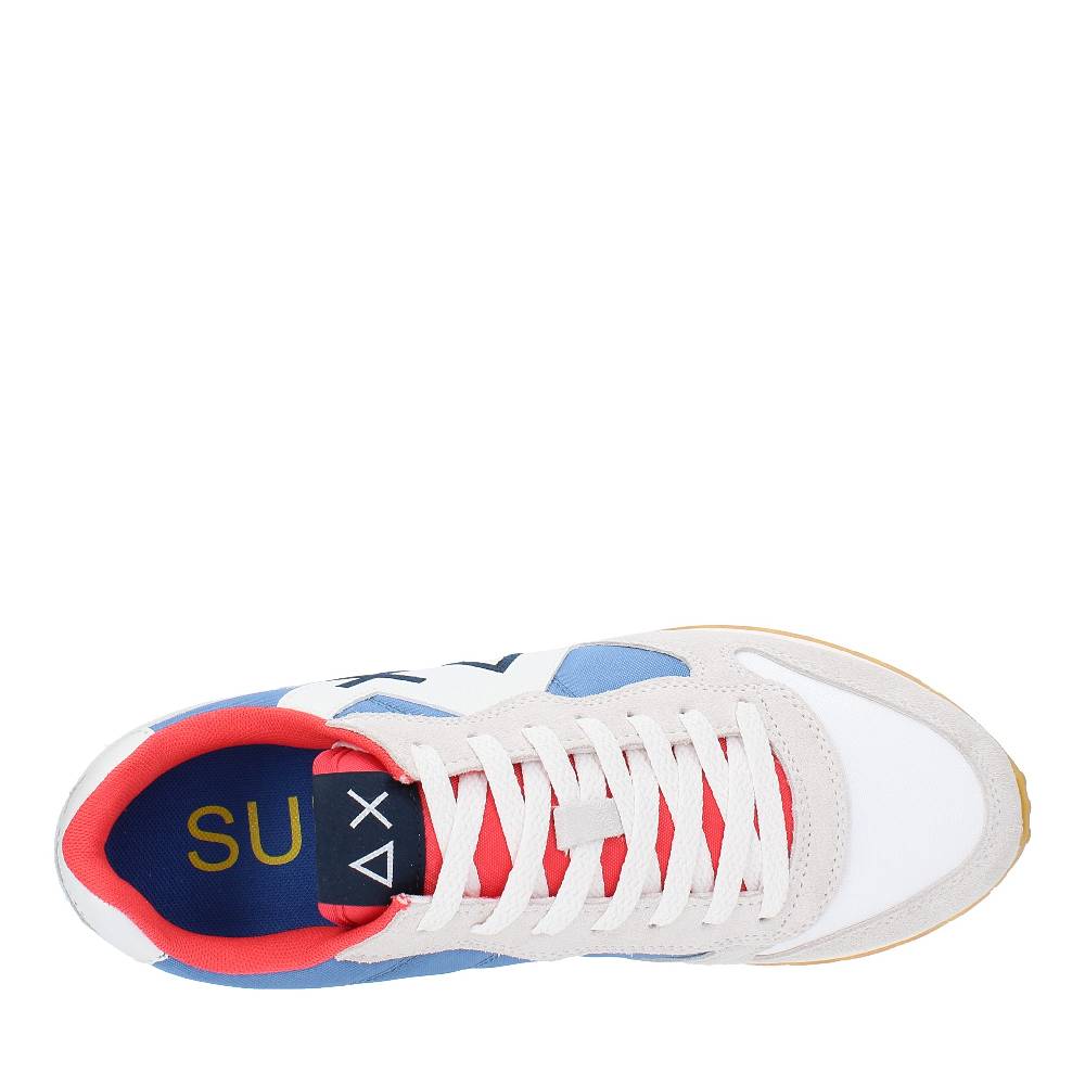 SUN68 Sneakers in pelle camoscio e tessuto Online